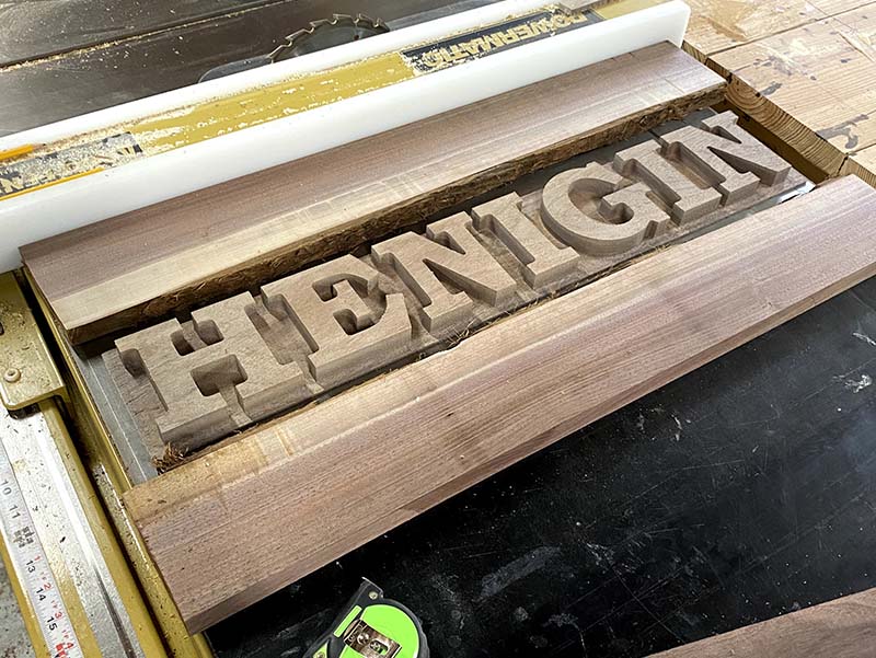 Henigin Personalized Walnut Board