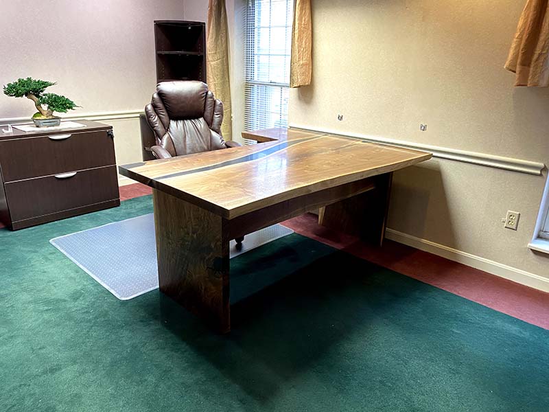 Smokey River Executive Desk