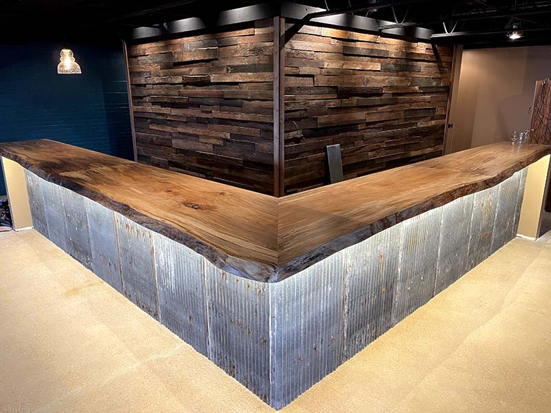 Sycamore Bar Top