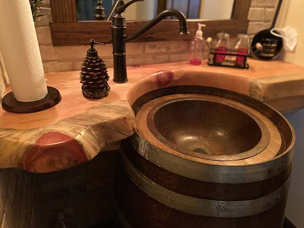 The Evergreen Bathroom Countertop