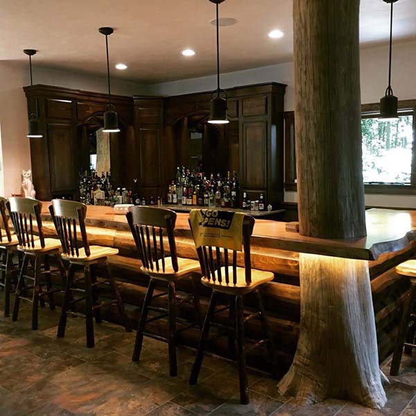 The White Pine Bar Top