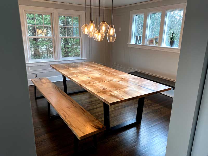 The Burly Maple Dining Set