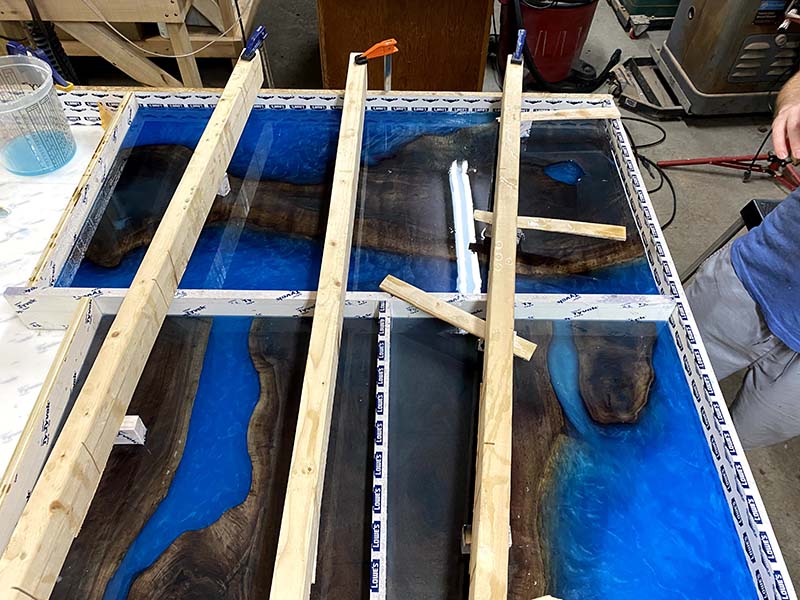 Cottonwood Epoxy Conference Table photo 3