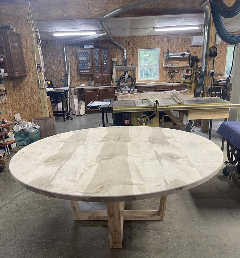Round Maple Table photo 4