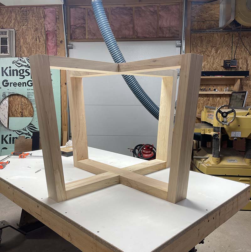 Round Maple Table photo 6