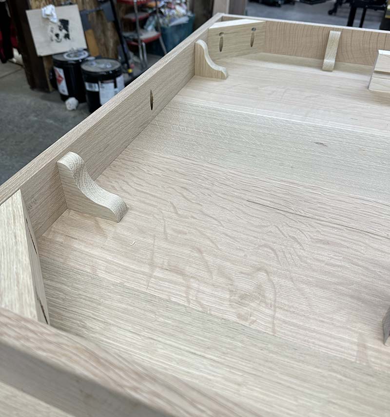 White Oak Plank Table photo 3