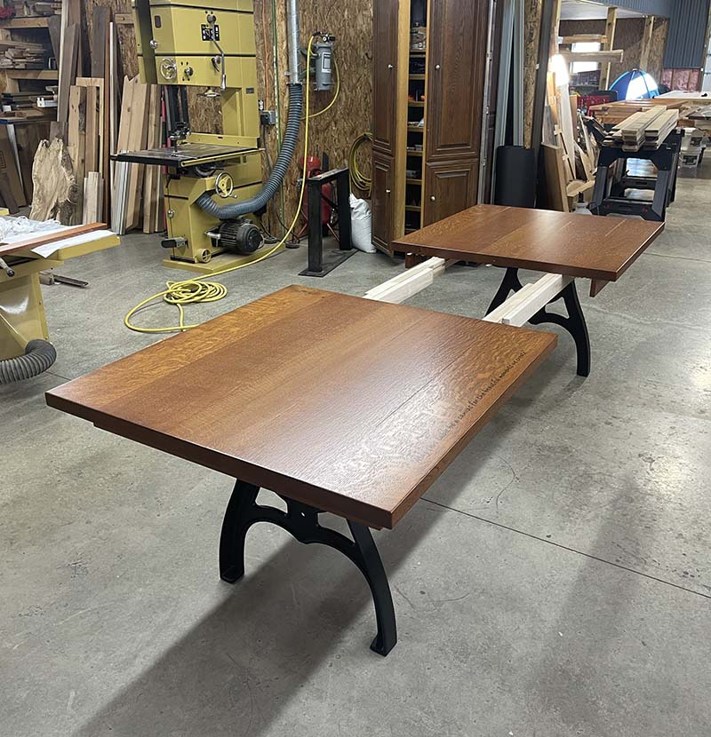 White Oak Plank Table photo 6